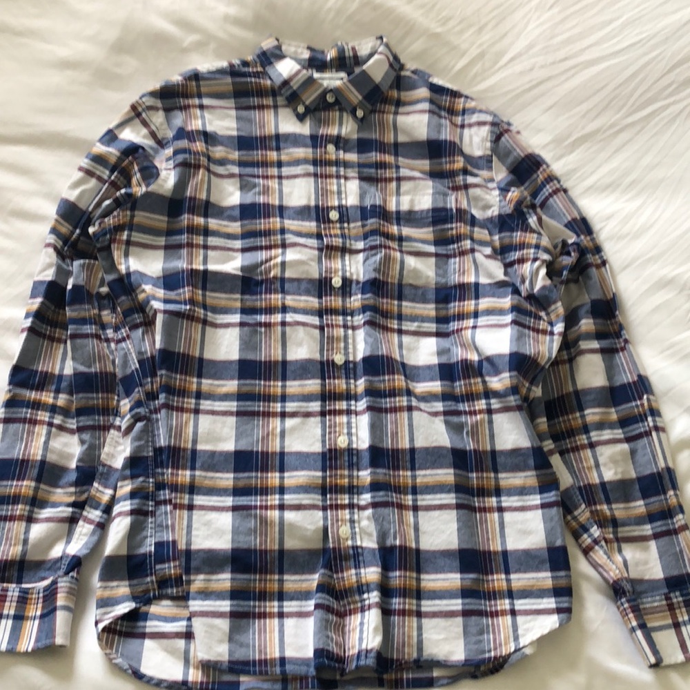Slim Fit size Large Old Navy Flannel